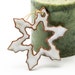 Reserved Listing for vismith - One Cloudy White Star Ornament