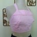 60s Gingham Cropped Halter Sun Top