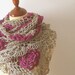 Lace Shawl Antique Rose