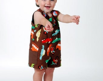 Overalls Pattern, Boy Overall, Baby Boy Romper Pattern, Jon Jon PDF Pattern, John John , Boy Romper, Reversible Romper Instant Download