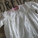 Antique vintage baby gown, victorian era, christening/baptism