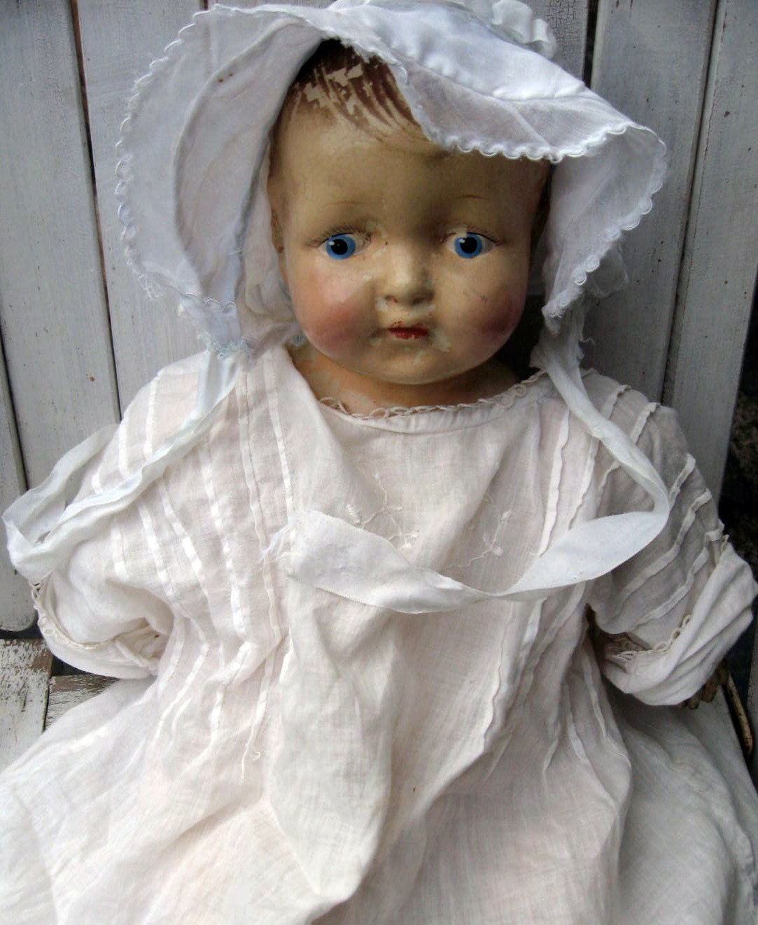 Reserved For Lisanka....Antique Doll Vintage Composition Baby