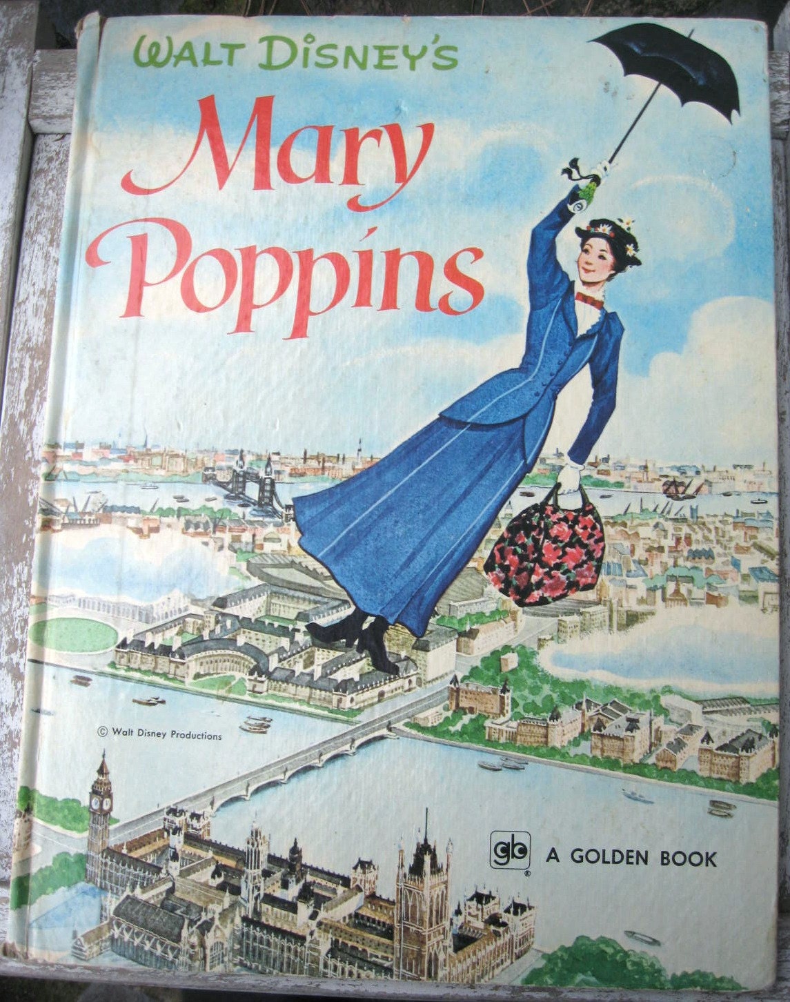 Reserved for tamycherry.....Vintage Mary Poppins book large