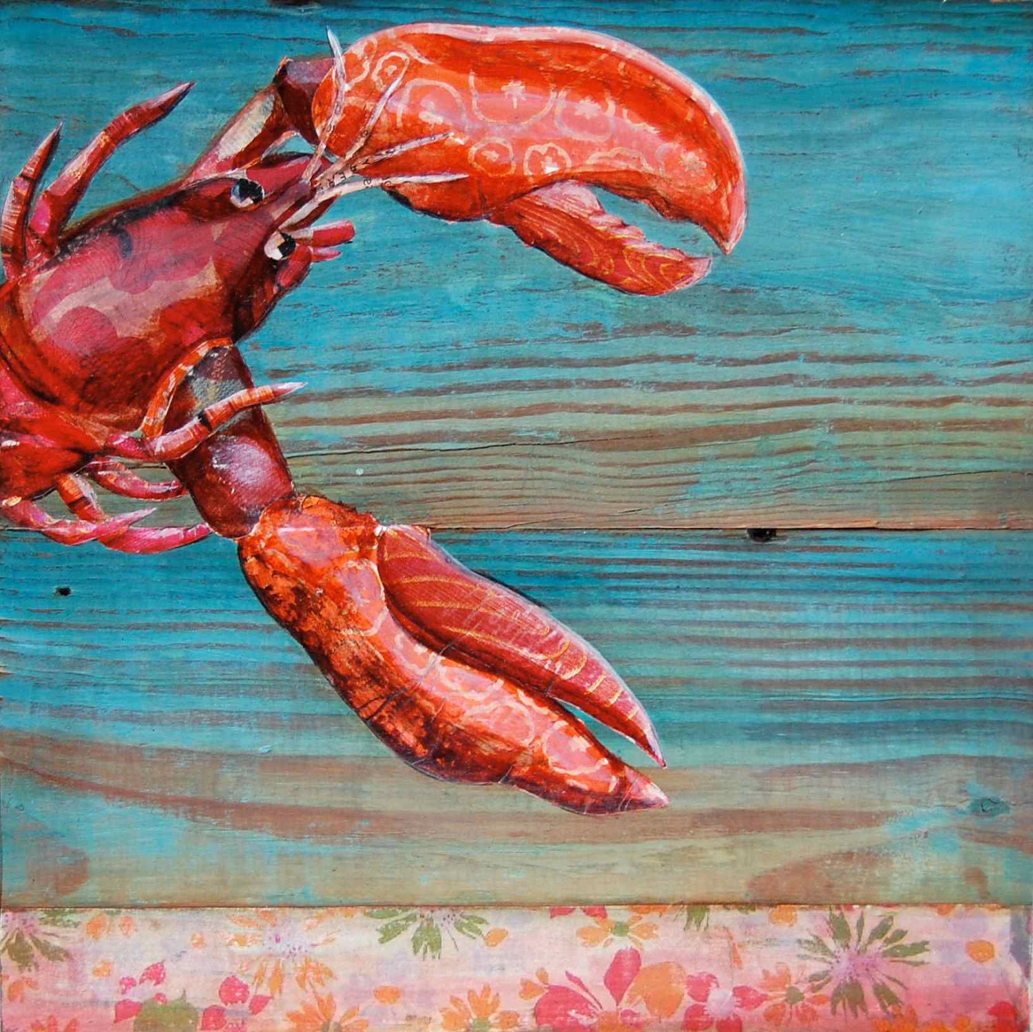 Lobster in Maine Lobster Blissque Fine Art