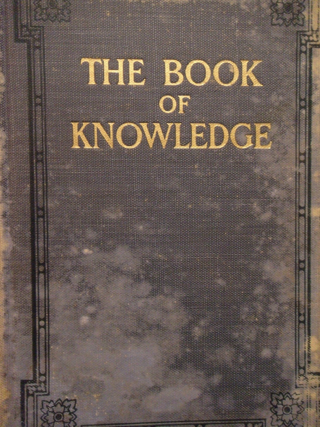 1912 The Book Of Knowledge Children S Encyclopedia Vol Iv