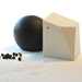 Sixty Percent Off Seconds - Salt and Pepper Shakers (Black and White)