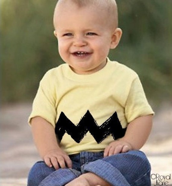 infant brown shirt