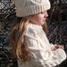 Reserve for Julie One (1) Children's Handmade Aran Irish Hat and Sweater Set