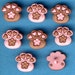 FLOWER PET PAWS - Dog Puppy Cat Kitten Themed Buttons