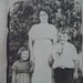RESERVED for LISA - Do Not Buy-------Young Mother with her Smiling Kids- Vintage Real Photo Postcard - early 1900's
