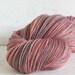 Hand Dyed Organic Merino Sock yarn - Mouse - 410 yds dk