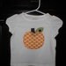 Halloween and Fall - Shirt with Pumpkin - size 12 months