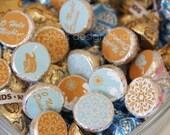 O HOLY NIGHT - Printable Candy Stickers - Blue, Gold, Nativity - Kiss Stickers - O Holy Night Collection - by Make Life Cute Il_170x135