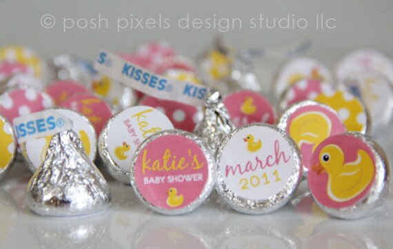 RUBBER DUCKY - Printable Candy Stickers - Baby Shower - DIY Rubber Duck Collection - by Make Life Cute Il_570xn