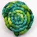 Cormo Wool Roving - Handpainted Roving for Spinning or Felting