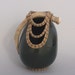 Dark Green Green Gourd with Antler and Coiling