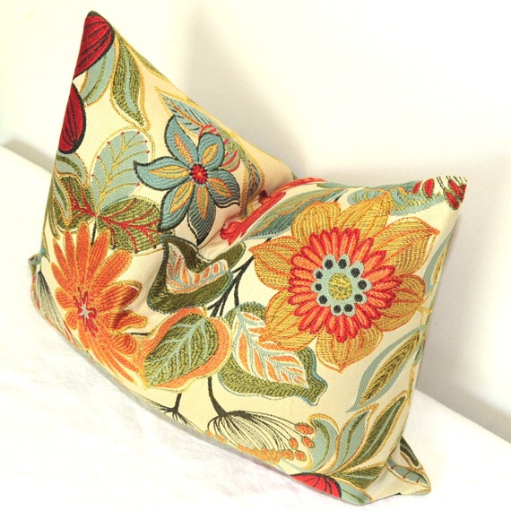 Set of Two Beautiful Decorative Pillows Jacquard On Both