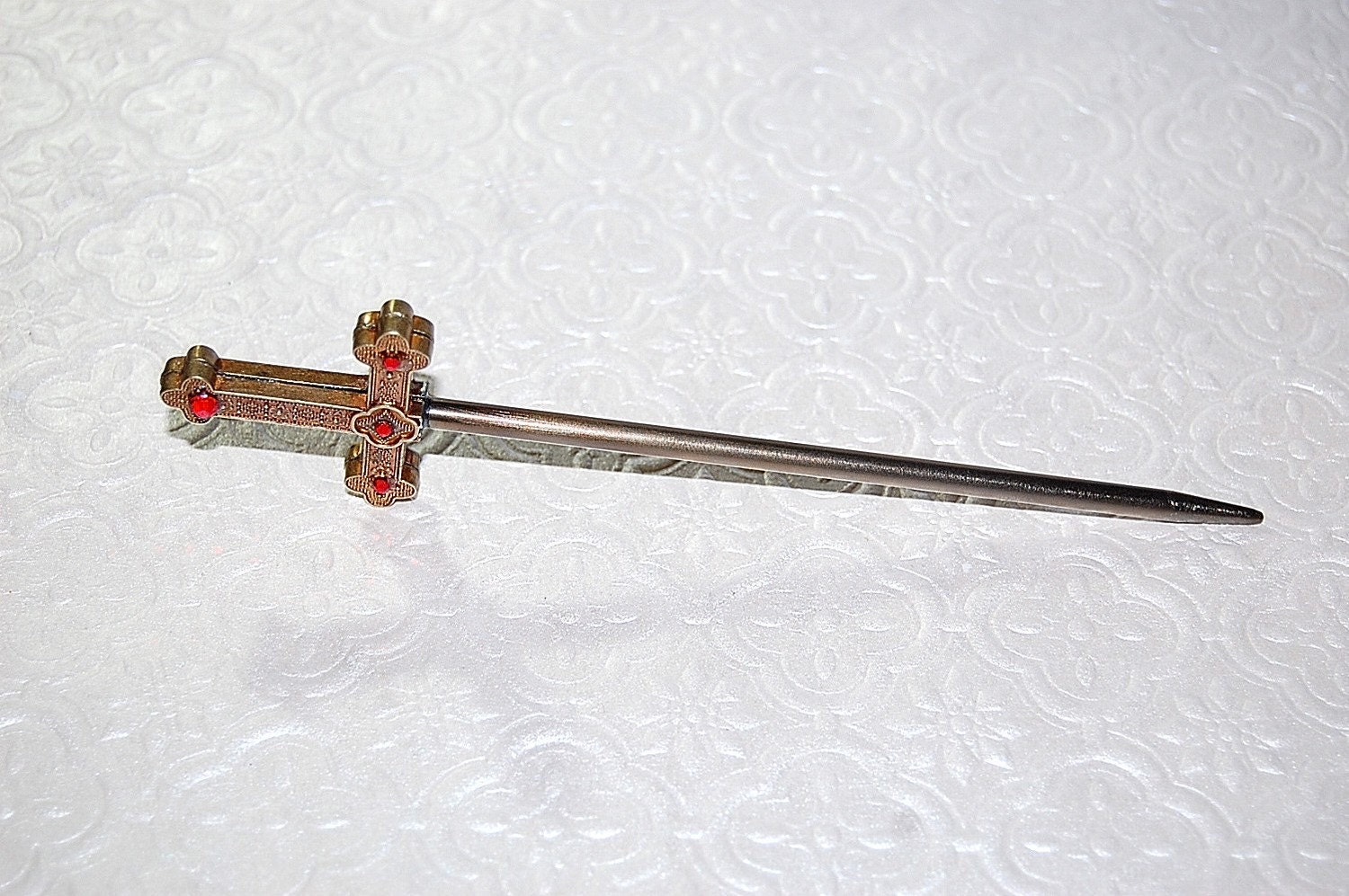 Romeo's Dagger Jeweled Titanium Hair Dagger