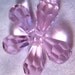 5 Chandelier Crystal Prism ROSALINE PINK Drops Beads Pendants - 20mm - SET of 5