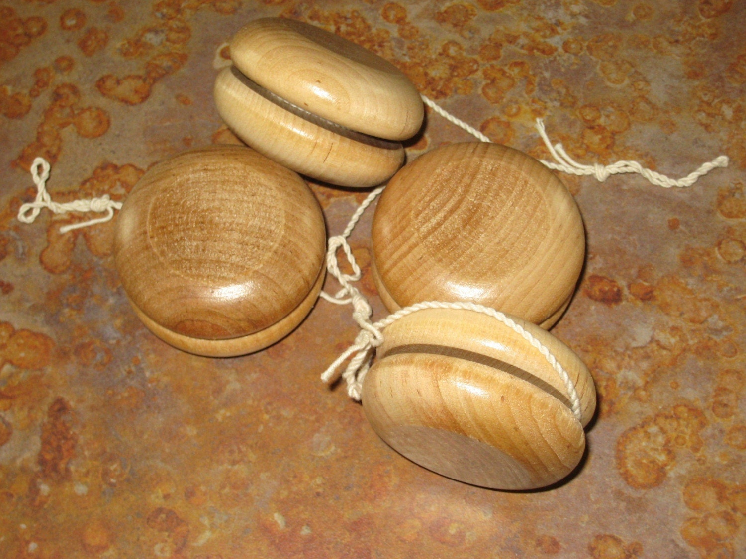 vintage wooden yoyo
