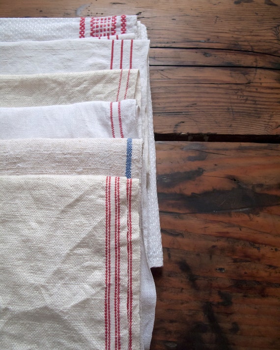 farmhouse basics. vintage dish towel