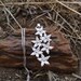 Cascading Crystal Flowers Necklace / 268