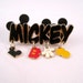 Vintage signed Disney Mickey pin lapel brooch