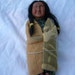 Antique Vintage Skookum Indian Doll Needs TLC