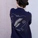 Closeout - Feather Cardigan - Navy Blue