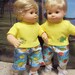Fish Beachwalker Outfits for Bitty Baby Twins Dolls