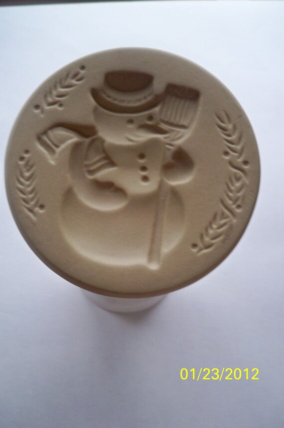 Cookie Stamp / Brown Bag Snowman Cookie Stamp