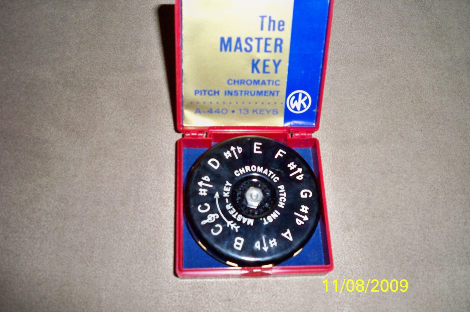 the master key chromatic pitch instrument