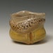 yellow and earth toned cup