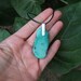 Chrysoprase necklace - naturally sourced & handmade in Australia by NaturesArtMelbourne