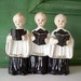Vintage Ceramic Choir Boys Figurine
