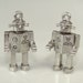 2 Tin Man Robot Charms Pewter (31516)