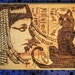 Cleopatra with Feline Companion