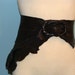 Handmade Black leather belt