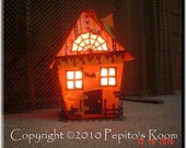 PRB08 Crooked House Box Template SVG / Printable PDF Outline - Halloween - PR Il_170x135