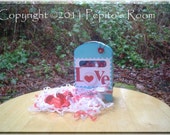 PRB13 Pull and Go Box Template SVG / Printable PDF Outline - Mailbox Valentine, Christmas - PR Il_170x135