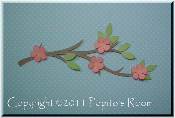 PRA Spring Blossoms Accent SVG files - Scrapbooking, Card making, 3D Projects - PR Il_570xn