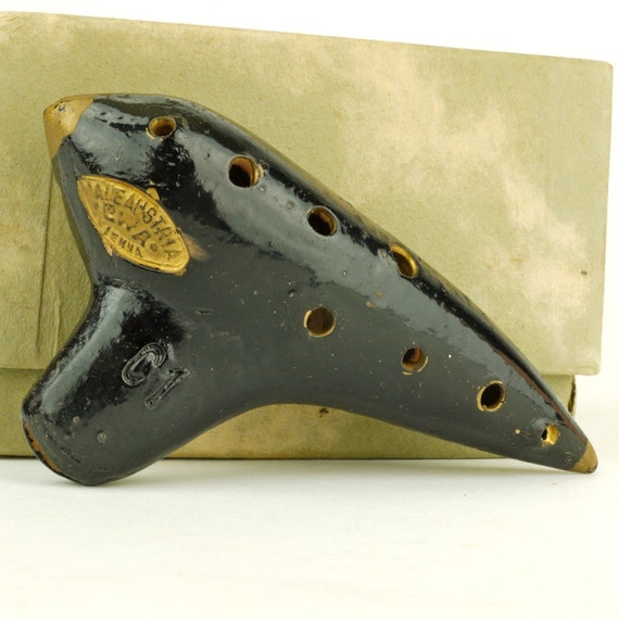 Antique Musical Sweet Potato Ocarina Flute Instrument