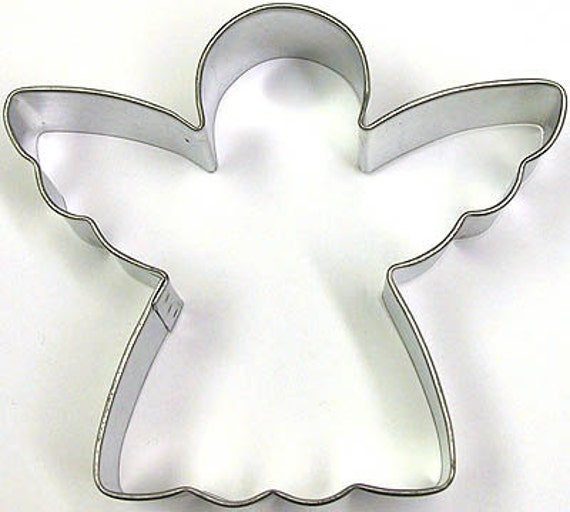 Angel Cookie Cutter Christmas cookie cutter 4 inches