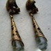 Dangle Earrings Made in Spain Vintage Estate Jewelry by homespunjewelry on Etsy