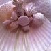 Sea Shell Ring Bearer Pillow "Coral Pearl" Seashell Beach Destination Wedding