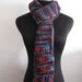 Blues, Reds and Greens Scarf.