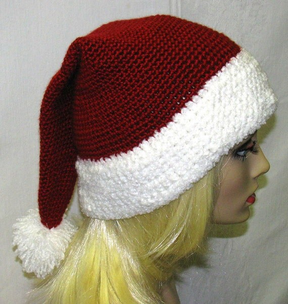 dark red santa hat for adults dark red santa hat for adults