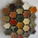 Magnetic Spice Rack for Compact Living (set of 24, 1.5 oz jars)