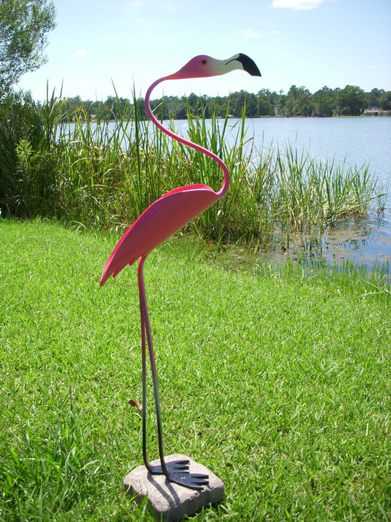 Elegant Flamingo Bird PVC