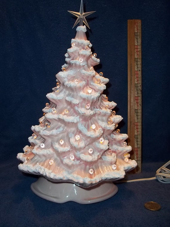 Pink Ceramic Christmas Tree at Marilyn Strother blog